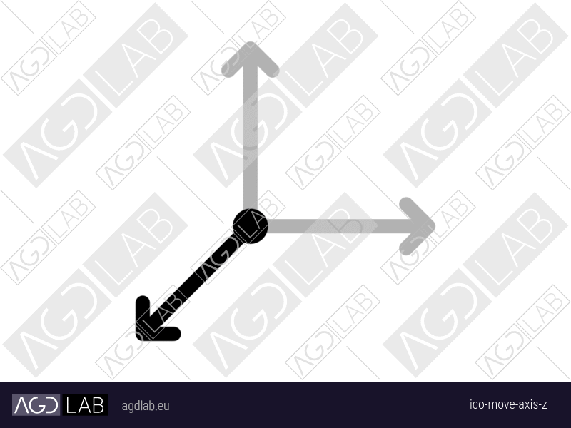 Move axis Z icon
