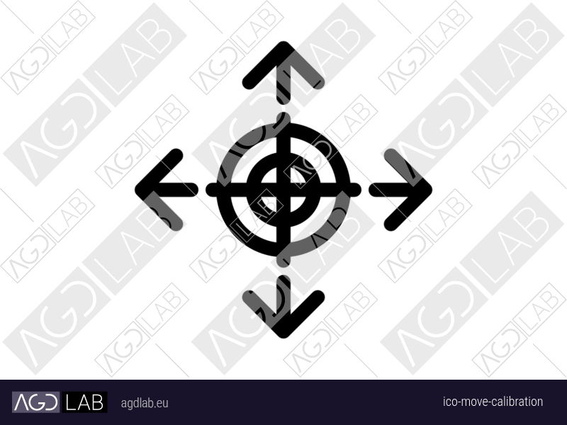 Move calibration icon