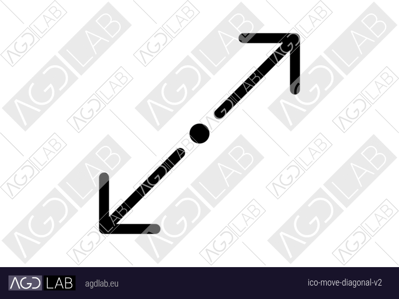 Move diagonal alternative version icon