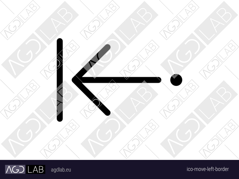 Move left border icon