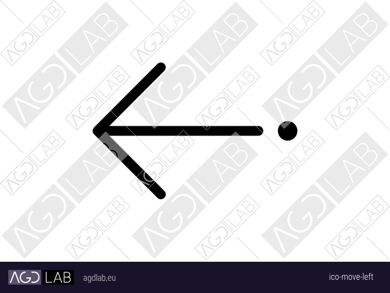 Move left icon