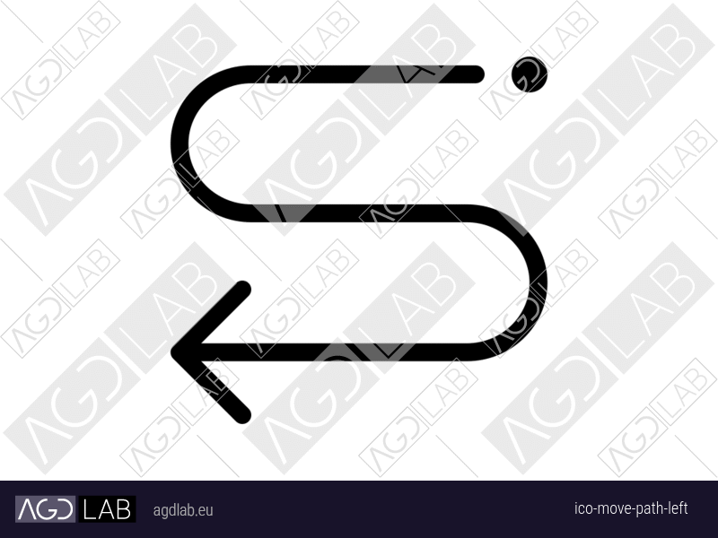 Move path left icon