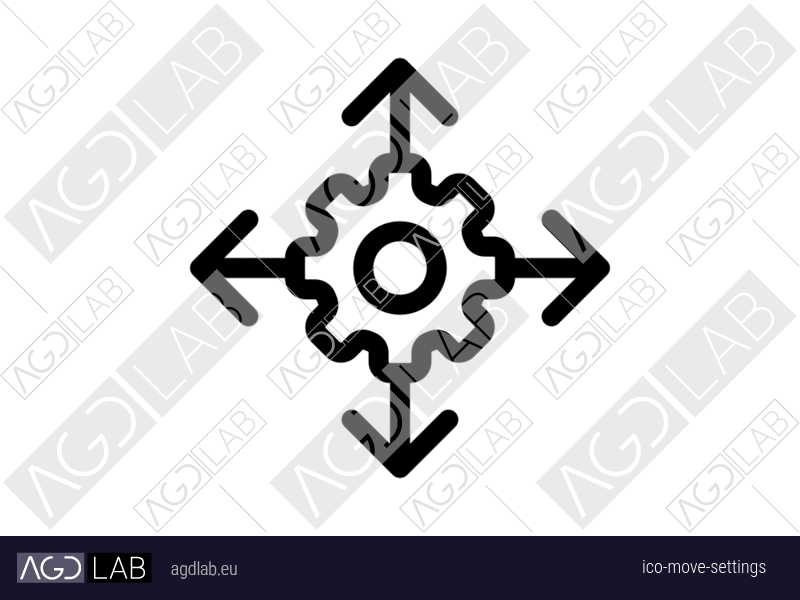 Move settings icon