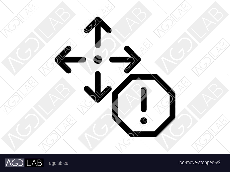Move stopped alternative version icon