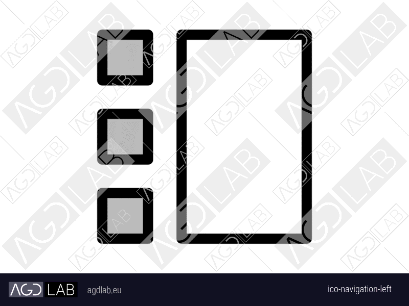 Navigation left icon