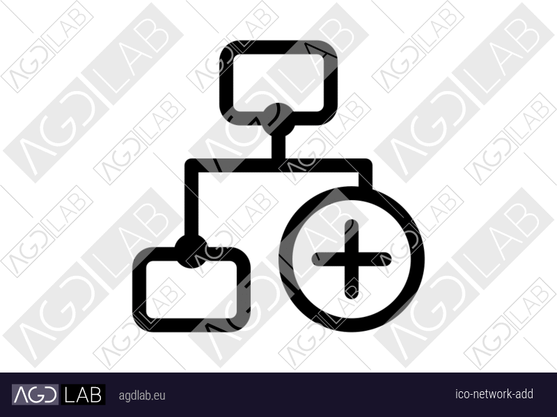Network add icon