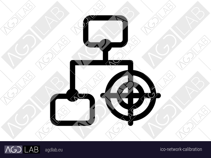 Network calibration icon