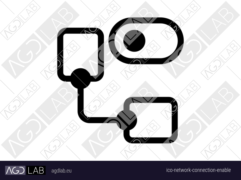 Network connection enable icon