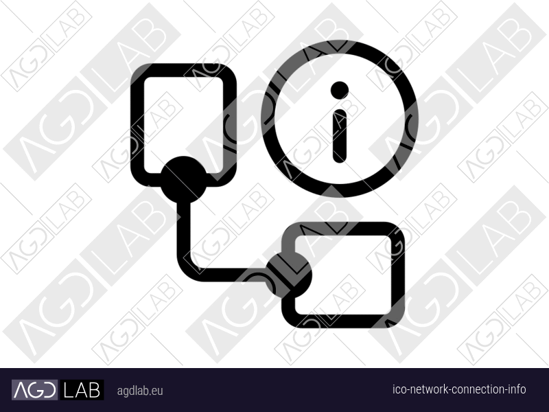 Network connection info icon