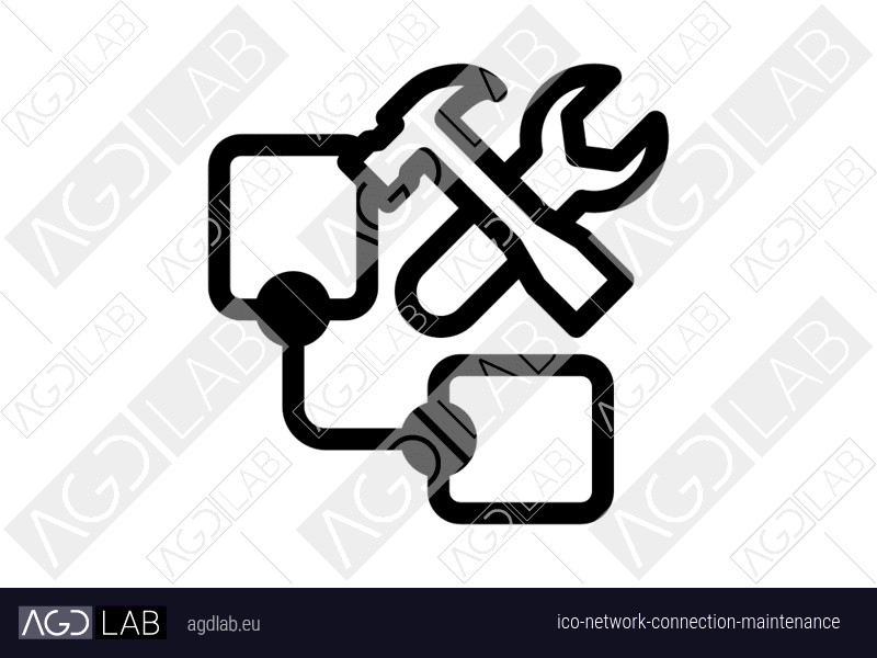 Network connection maintenance icon