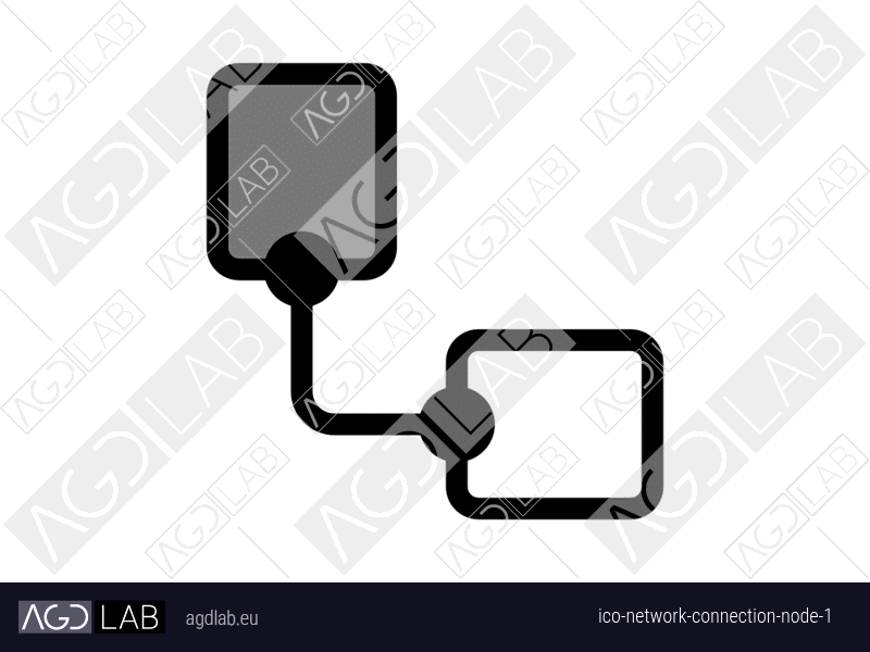 Network connection node 1 icon