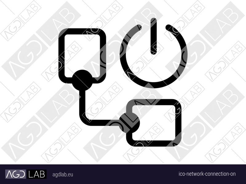 Network connection ON icon