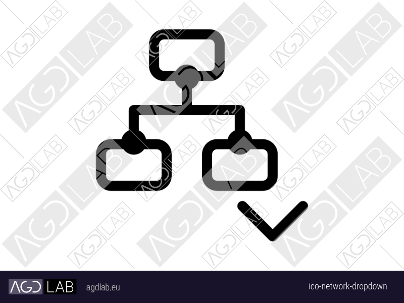 Network dropdown icon