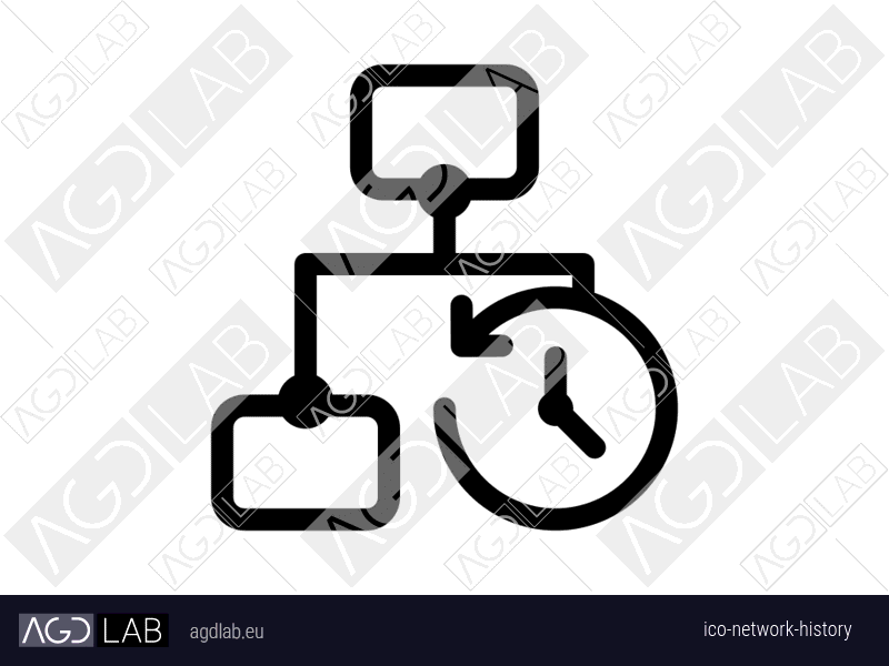 Network history icon