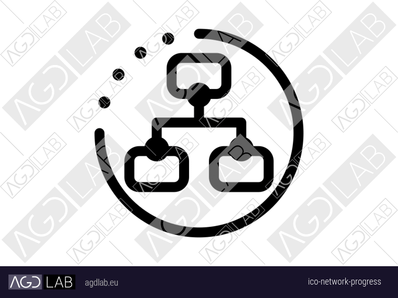 Network progress icon