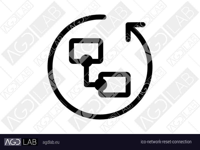 Network reset connection icon