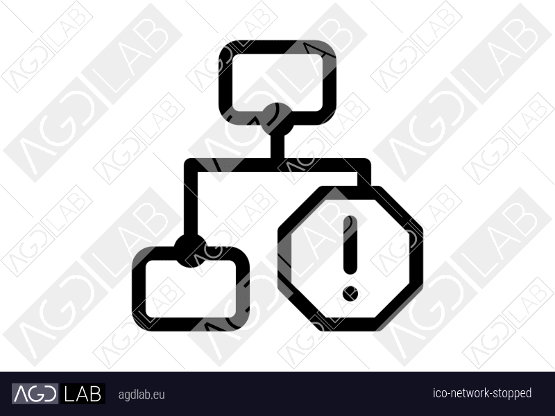 Network stopped icon