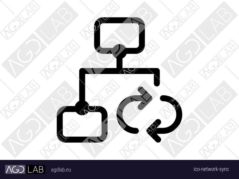 Network sync icon