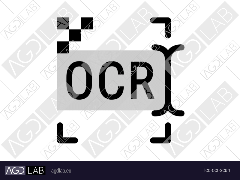 Ocr scan icon