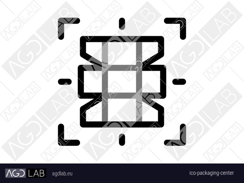 Packaging center icon