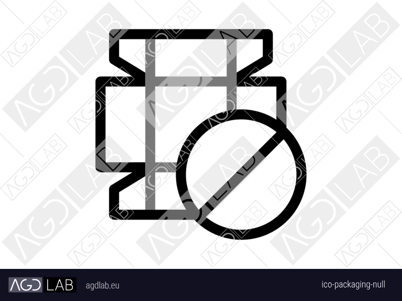 Packaging null icon