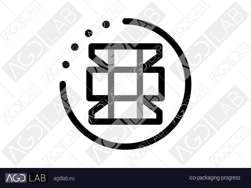 Packaging progress icon