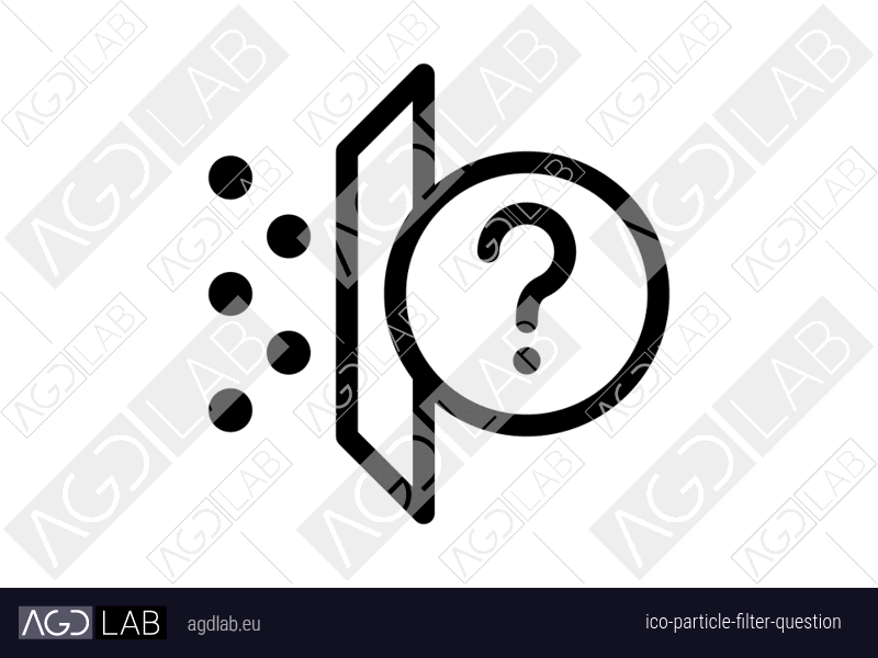 Particle filter question icon