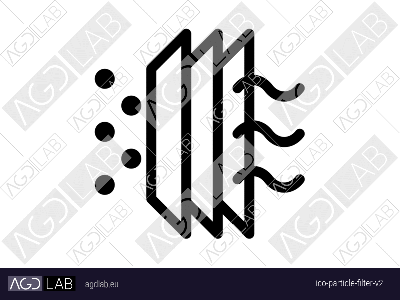 Particle filter alternative version icon