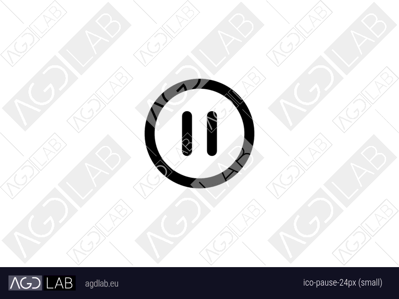 Pause 24px (small) icon