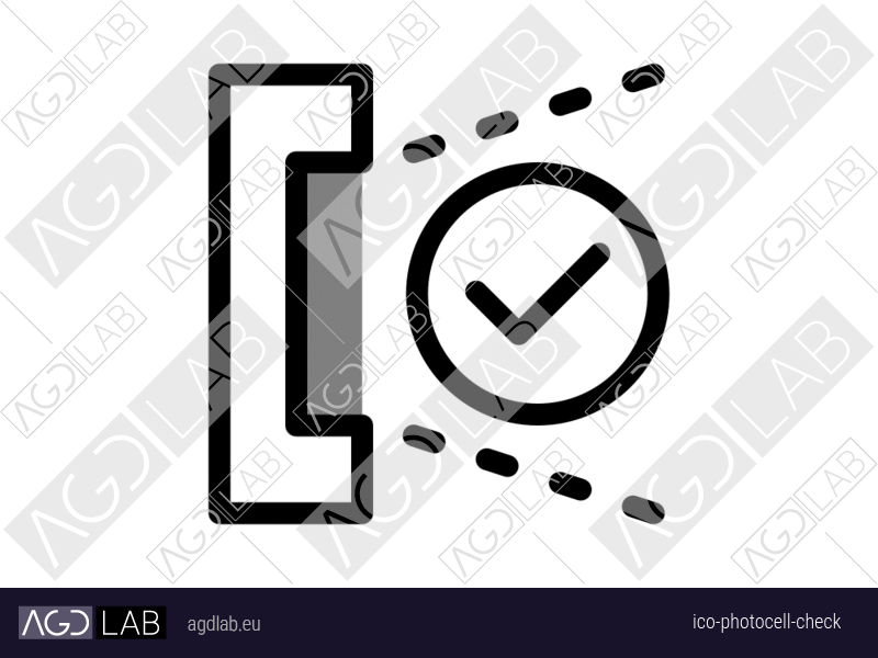 Photocell check icon