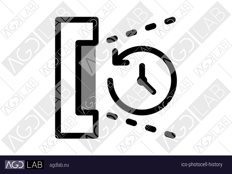 Photocell history icon