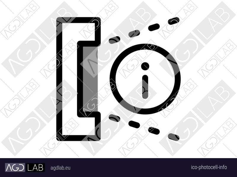 Photocell info icon