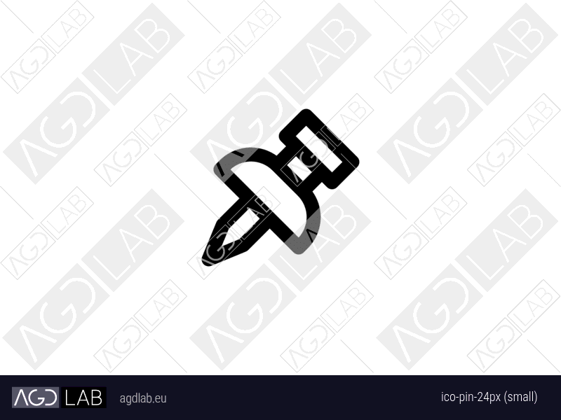 Pin 24px (small) icon