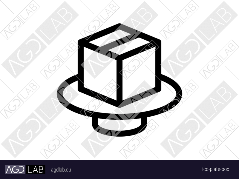 Plate box icon