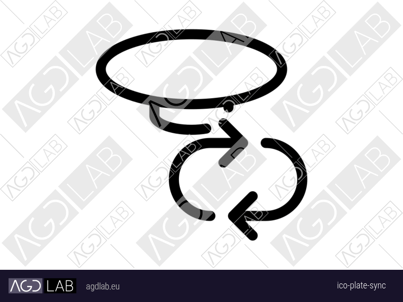Plate sync icon