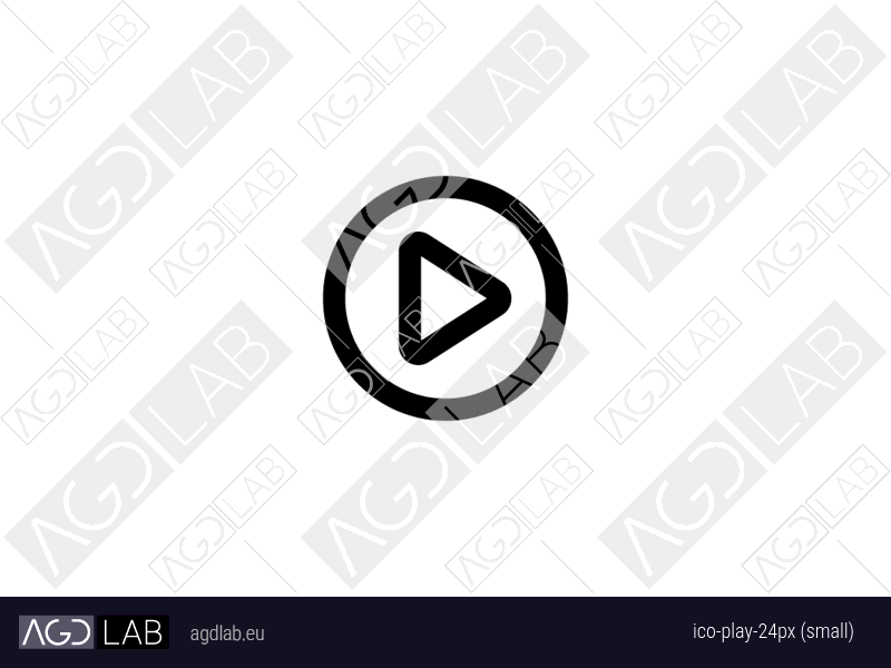 Play 24px (small) icon