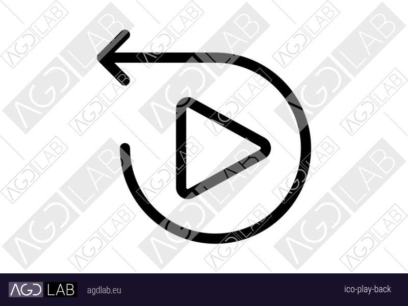 Play back icon