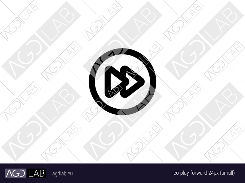 Play forward 24px (small) icon