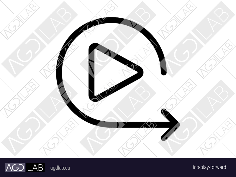 Play forward icon