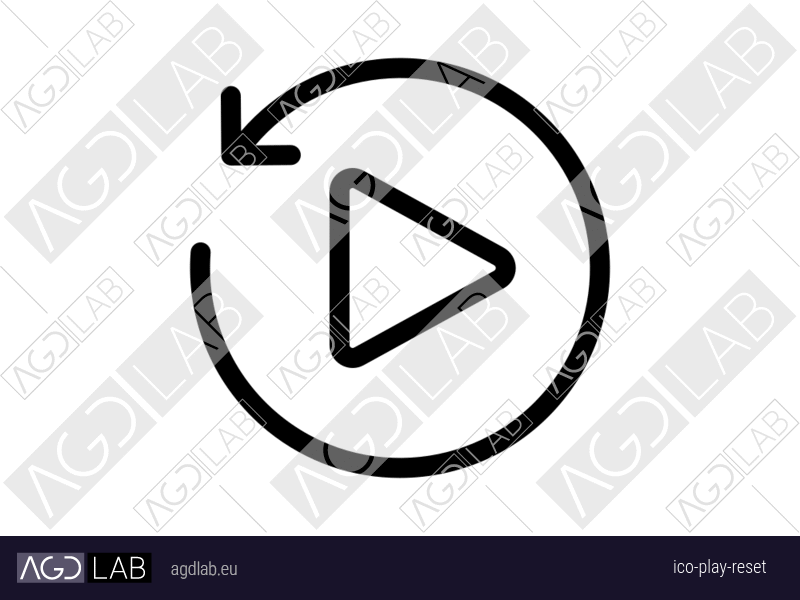 Play reset icon