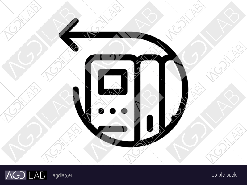 Plc back icon