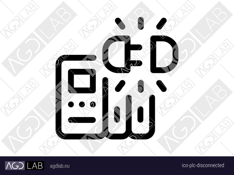 Plc disconnected icon