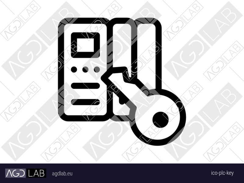 Plc key icon