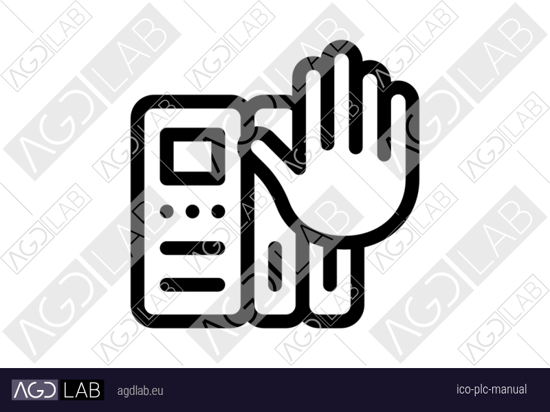 Plc manual icon