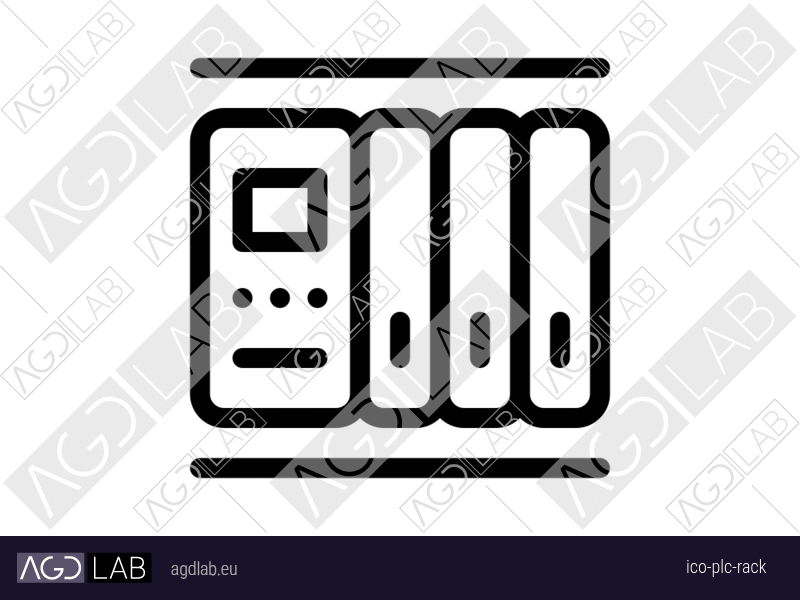 Plc rack icon