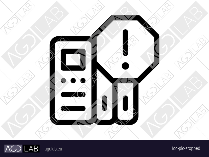 Plc stopped icon