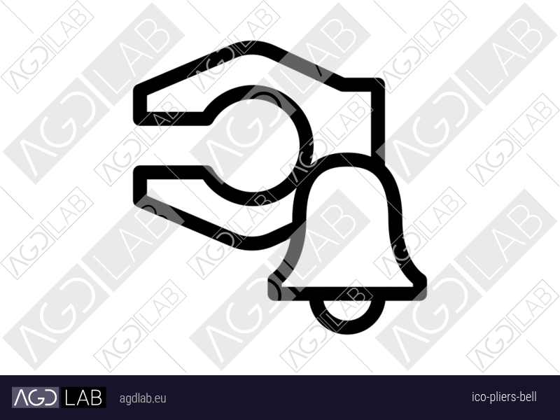 Pliers bell icon
