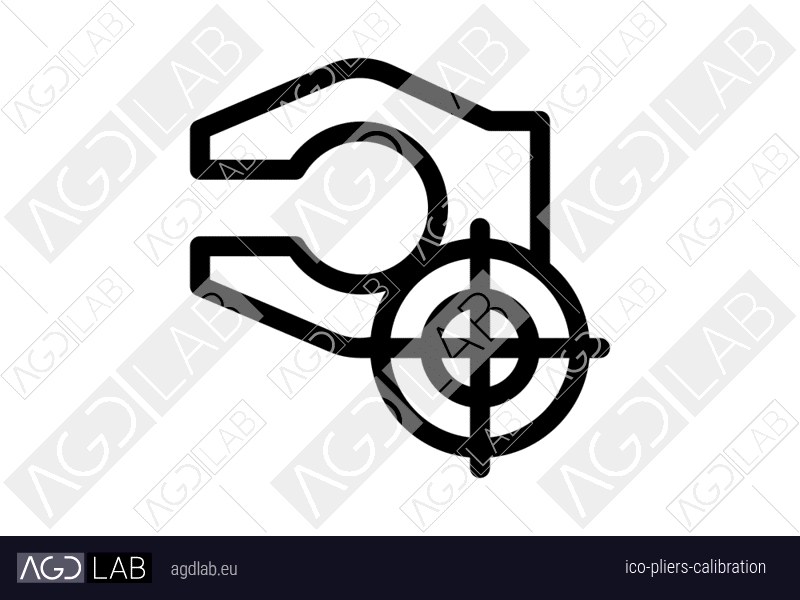 Pliers calibration icon