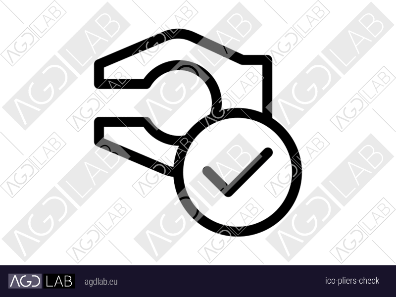 Pliers check icon