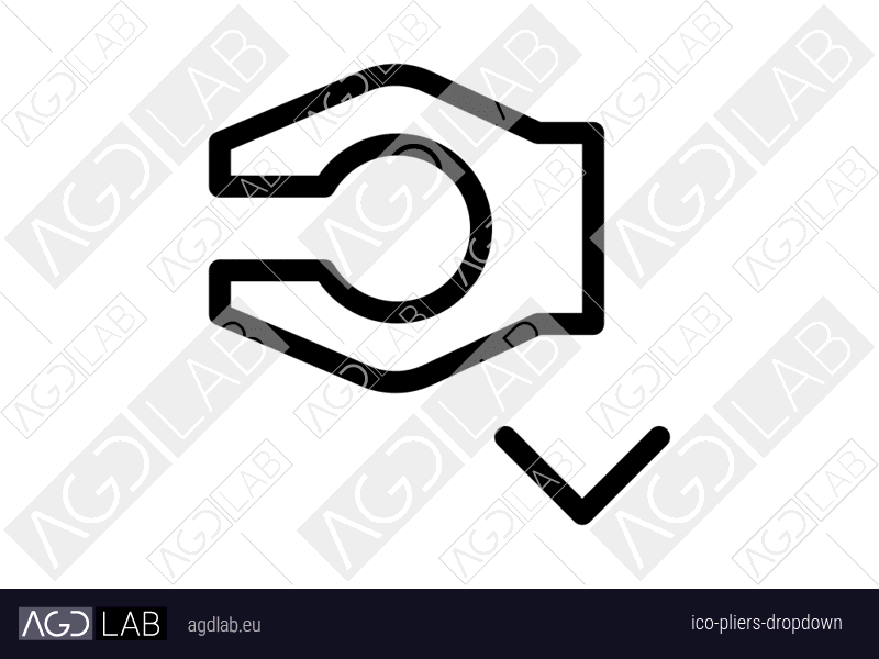 Pliers dropdown icon